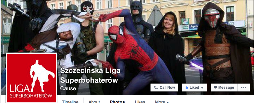 Szczecińska Liga Superbohaterów Wspieramy Superbohaterów
